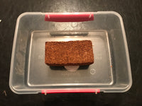 Compressed coconut coir