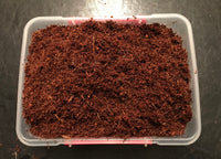 Compressed coconut coir