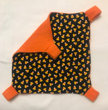 Candy Corn Hammock - single with orange fleece