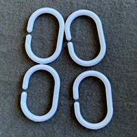 Hooks White - set of 4