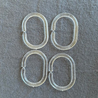 Hooks Clear - set of 4