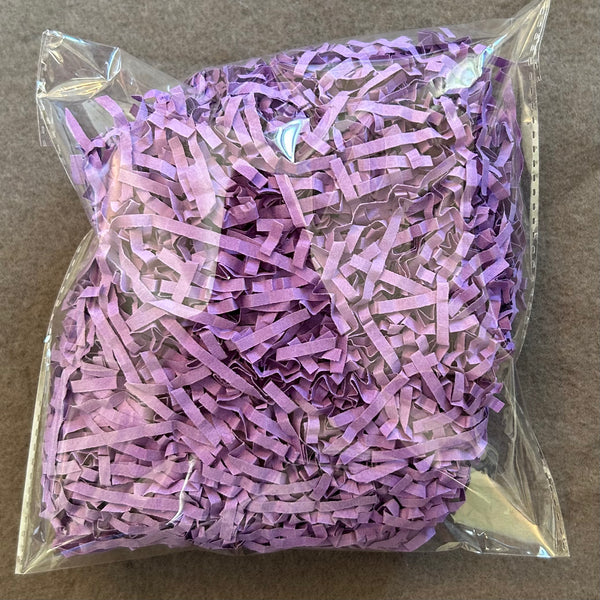 Shredded paper - purple