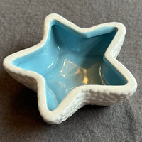 Dish starfish - blue