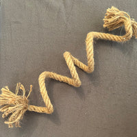 Rope spiral extendable to 1 metre