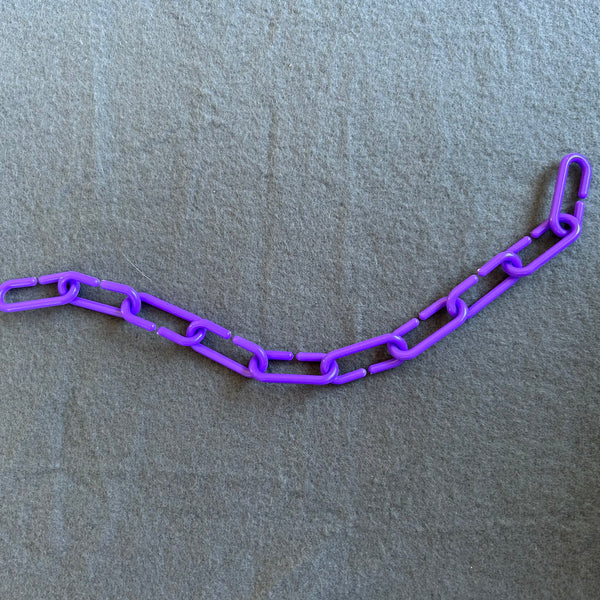 Chain - 10 links of purple