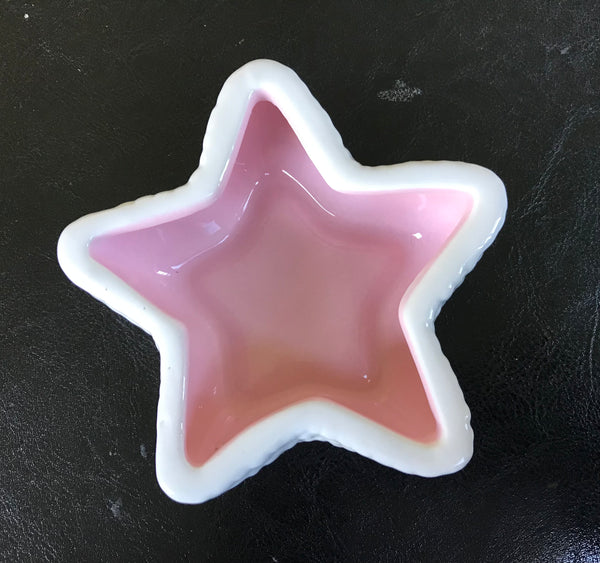 Dish starfish - pink