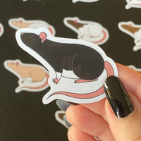 Rat stickers 2” vinyl