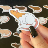 Rat stickers 2” vinyl