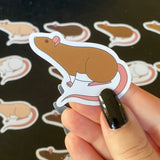 Rat stickers 2” vinyl