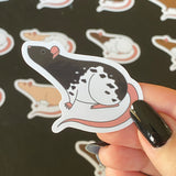 Rat stickers 2” vinyl