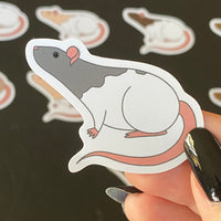 Rat stickers 2” vinyl