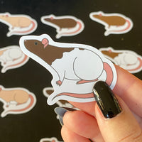 Rat stickers 2” vinyl