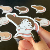 Rat stickers 2” vinyl